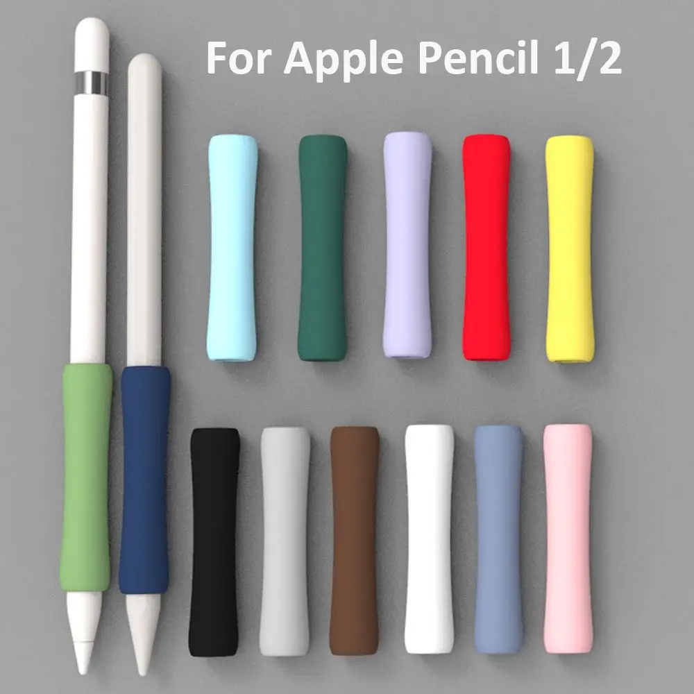 Accessory Stylus Silicone Sleeve Wrap Grip Case Cover Protective For  Pencil 1/2