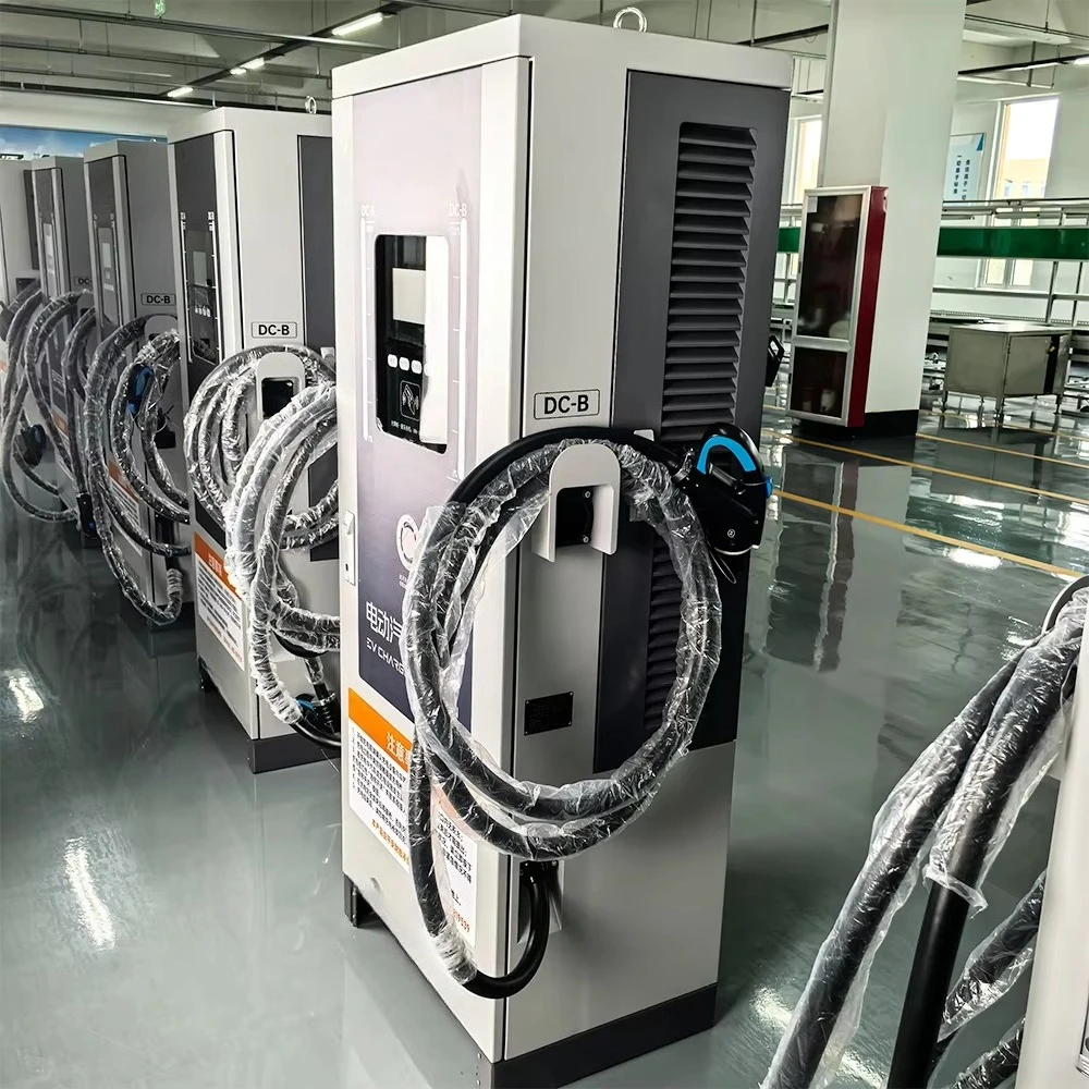 400KW New Energy DC Fast Charging Station Solar Electric Car Charger Pile Level 3 Floor Mounted  Commercial EV Charger
