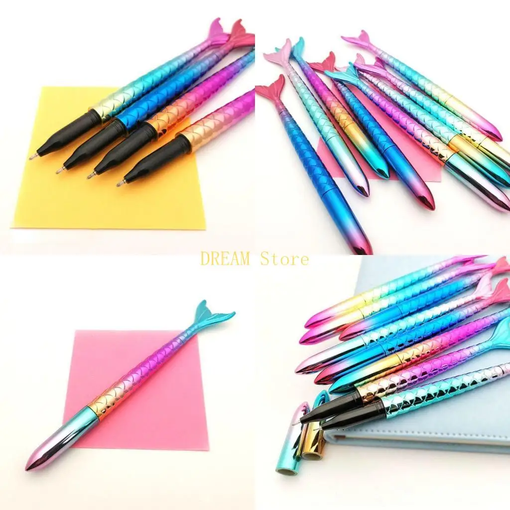 

Creative Color Beautiful Fishtail Gel Pen Cartoon Fish Styling Pen Stu best sale