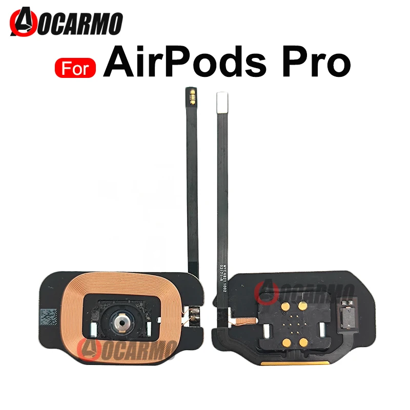 Replacement Parts For Apple AirPods Pro Earphone Battery Compartment Wireless Charging Coil Module Flex Cable