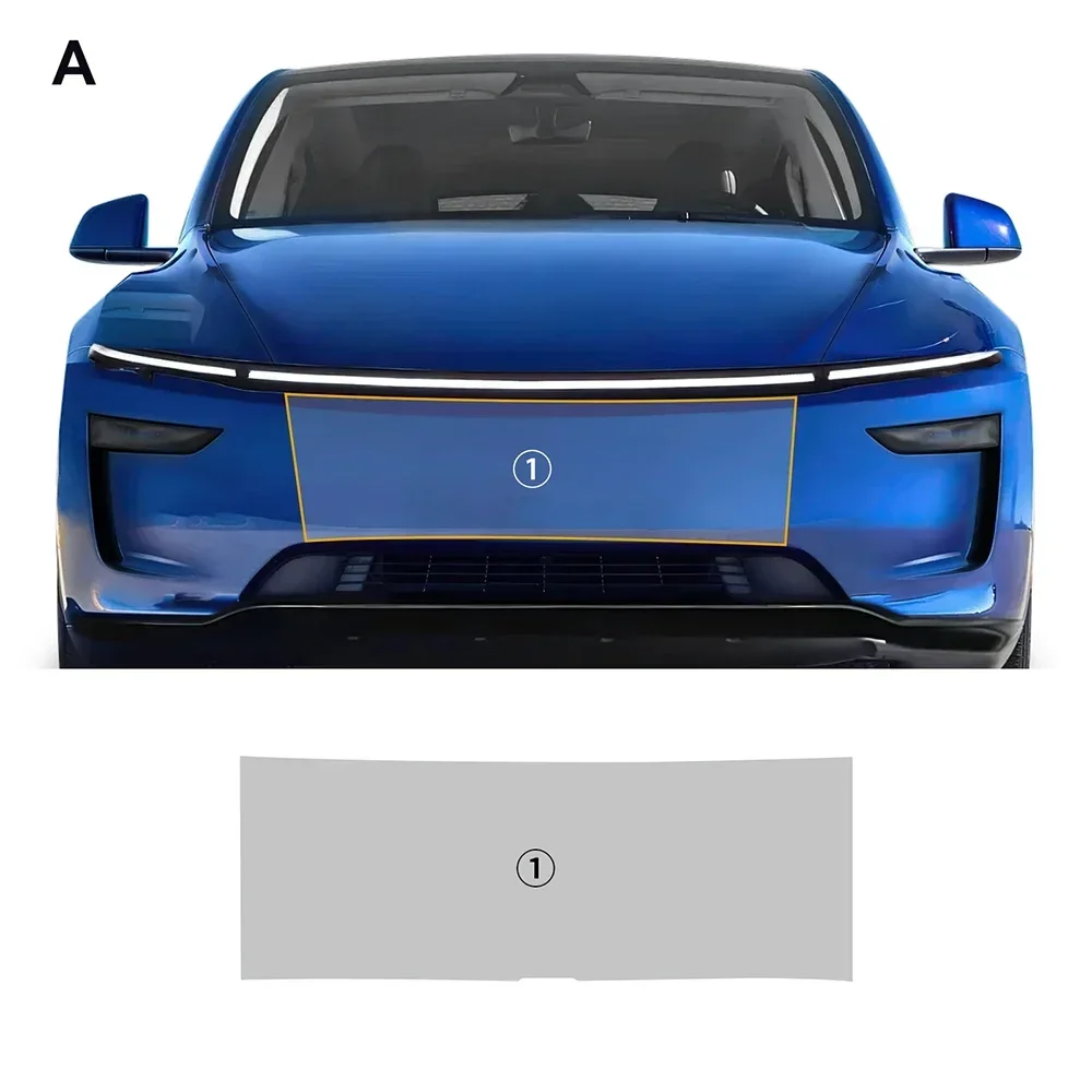 TPU Protective Film Front Door Rear Door Extended Bumper Lamp Invisible Car PPF For Tesla Model Y 2025 2026 Juniper Launch Accs