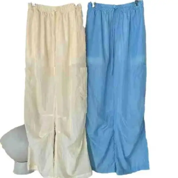 UMI MAO coréen pantalon décontracté Protection solaire jambe large vêtements de travail pantalon été nouveau léger lisse fonctionnel pantalon pour les femmes