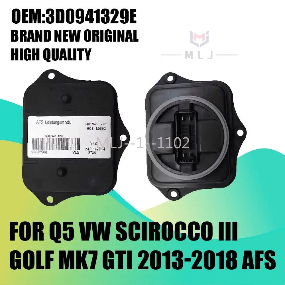 

Headlight AFS Ballast Used OEM 3D0941329A 3D0941329B 3D0941329G 3D0941329E For Q5 VW Scirocco III Golf MK7 GTI 2013-2018 AFS