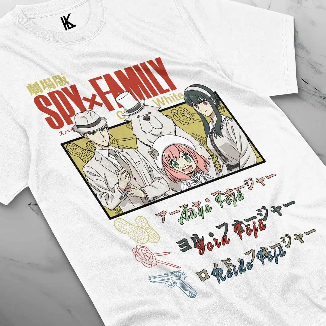 Spy x Family T-Shirt Anime,Loid,Yor,Anya,Bond,Forger,Funny Shirt Tshirt All Size