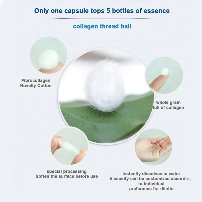 كوريا الوجه المحلل بروتين الحرير الكولاجين الموضوع الكرة مصل ترطيب الترطيب رفع شركة الخطوط الدقيقة جوهر العناية بالبشرة