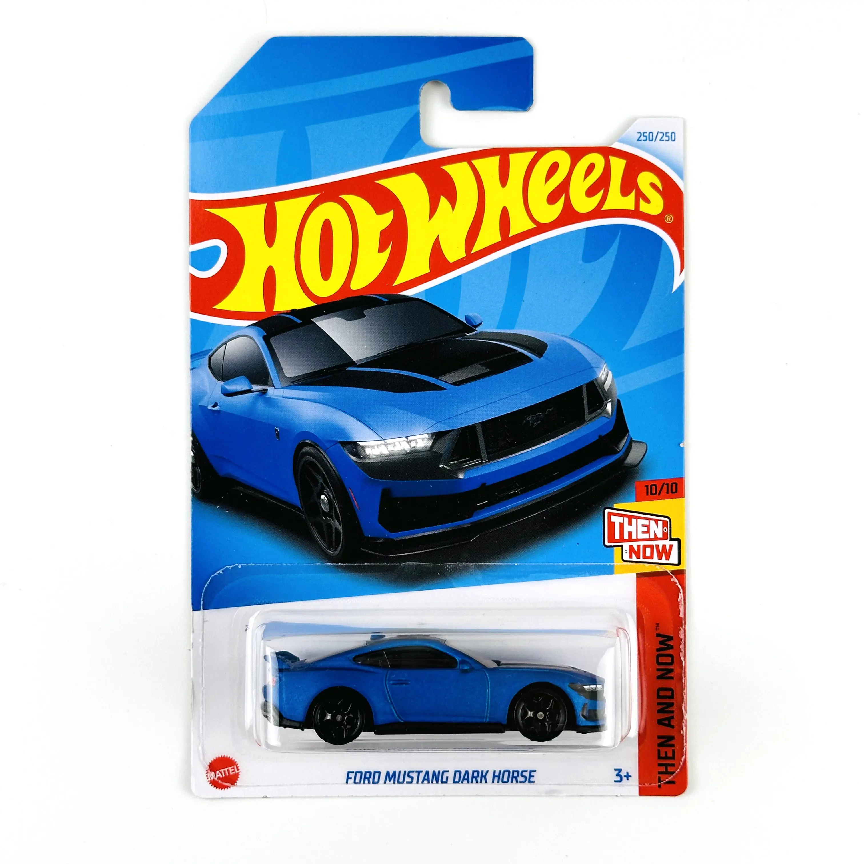 

2024-250 Hot Wheels Cars FORD MUSTANG DARK HORSE 1/64 Коллекция металлических литых моделей игрушечных транспортных средств