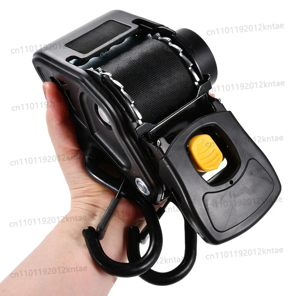 2inch 1500kg Heavy Duty Ultimate Retractable Ratchet Tie Down Strap Retractable Ratchet Strap for ATV UTV Boat Trailer