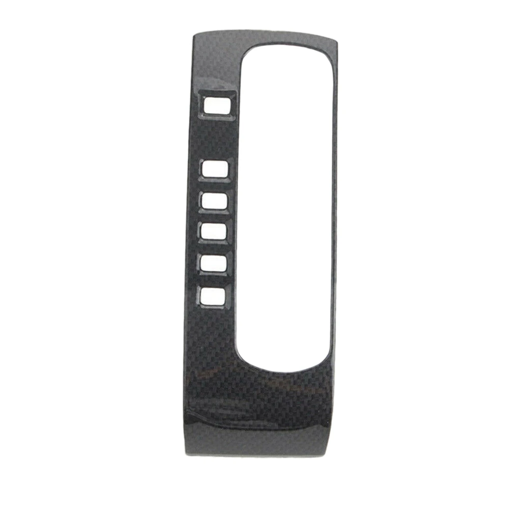 

2Pcs Carbon Fiber Gear Shift Stripe Panel Cover Trim With Carbon Fiber Gear Shift Box Panel Cover Trim-L94A