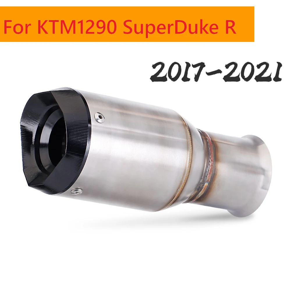 

EscapeMotorcycle exhaust Middle Link Pipe Muffler for 1290 Superduke R 1290 Super Duke R 1290sdr 2017-2021 Middle Link Pipe Muf