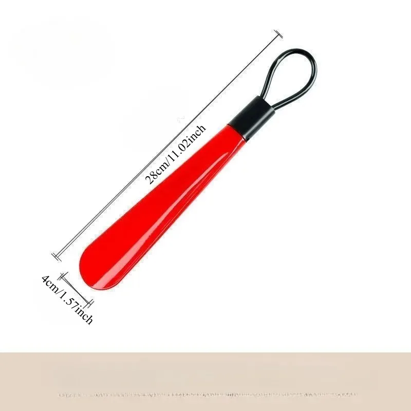 Portable Plastic Lazy Shoe Horn No Bend Shoe Lifter Easy Wear Daily Shoe Helper