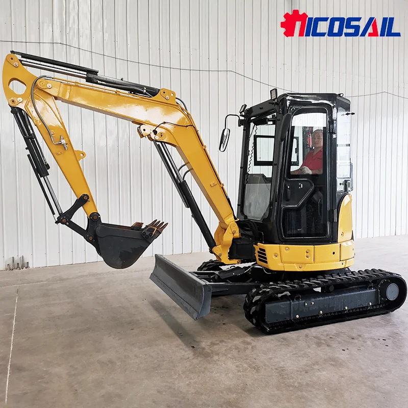 شحن مجاني حفارة CE/EPA حفارة صغيرة 3.5 طن حفار زاحف مزرعة صغيرة باجر حفارات صغيرة للبيع