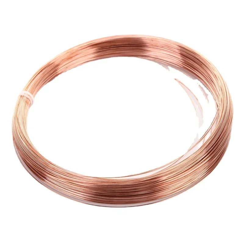 1M Diameter 0.5/0.8/1/1.5/2/2.5/3 mm Copper line Copper Red copper Line Bare Wire 99.90% 0.5 0.8 1 2 3 4 5mm