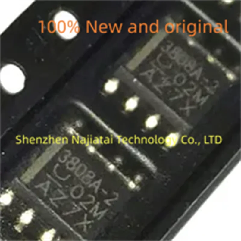 10PCS/LOT 100% New Original UCC3808ADTR-2 UCC3808ADTR UCC3808AD 3808A-2 SOP-8 IC Chip