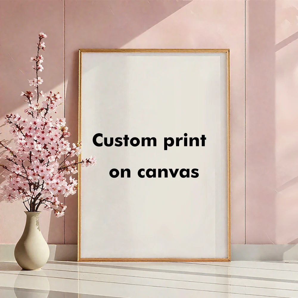 

Customized canvas posters, modern family life photos and sizes, customized poster printing mural art home decoration