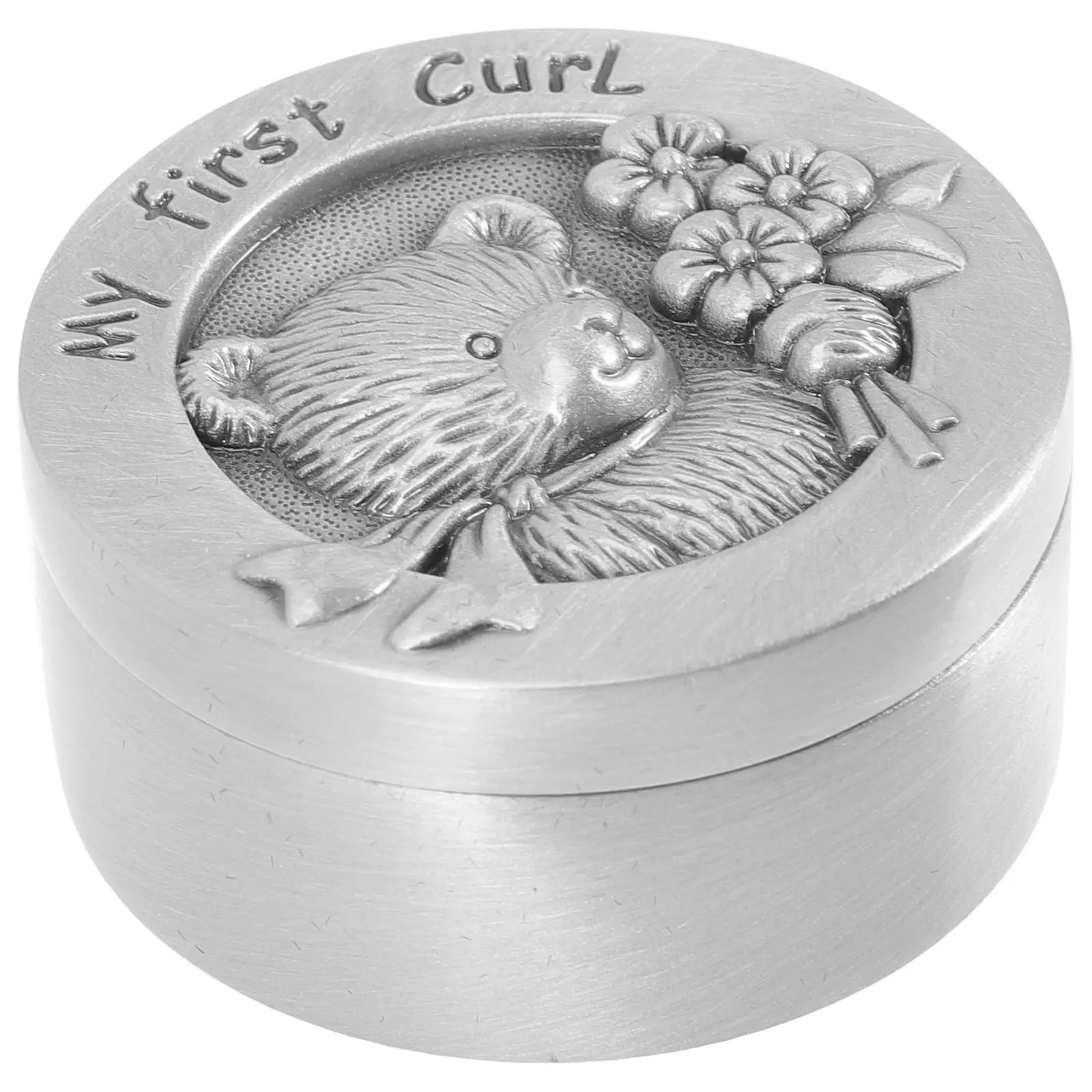 

Lanugo Collection Baby Fetal Hair Keepsake Stainless Steel Infant Box First Curl Storage Memory Gifts Metal Container Baby Teeth