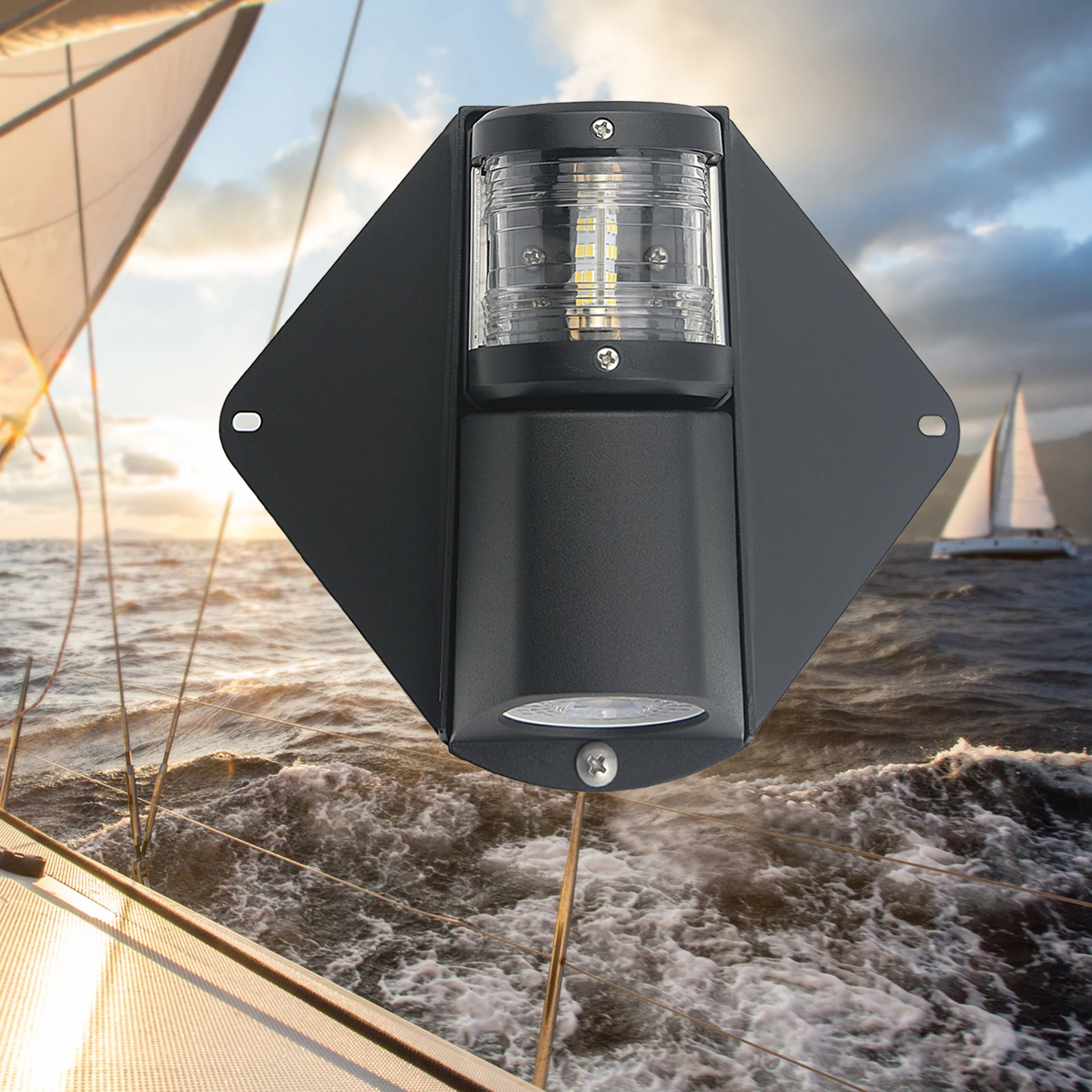 Marine Zeilboot Zonnescherm En Dek Licht Led Boot Waterdichte Zeilboot Uitrusting Masthead Lights 12vdc