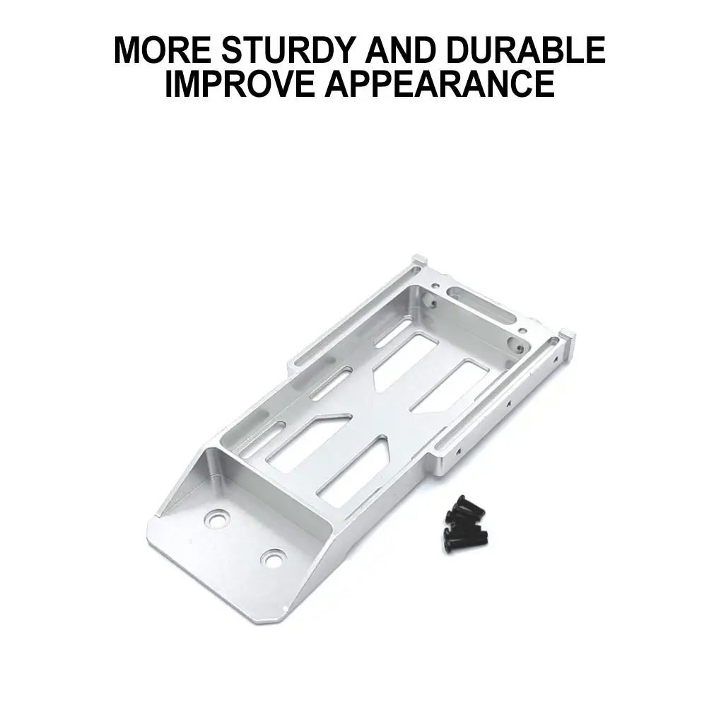 Aluminiowy uchwyt mocujący baterię o wysokiej wytrzymałości do samochodu RC 1/12 MN MN128 MN86 G500, część zamienna, akcesoria do samochodów RC.