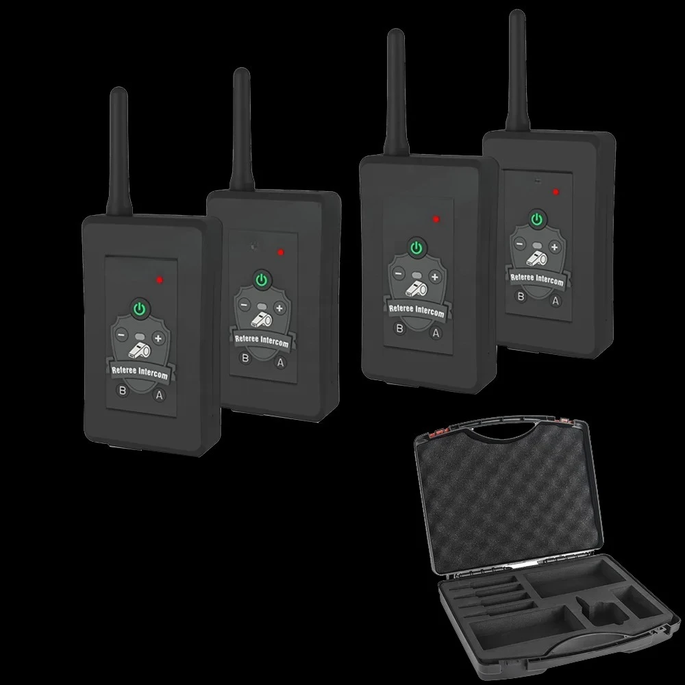 FBIM Suits Wireless Headset System Referee Communication System Ejeas Fbim 4 People Full-duplex bluetooth