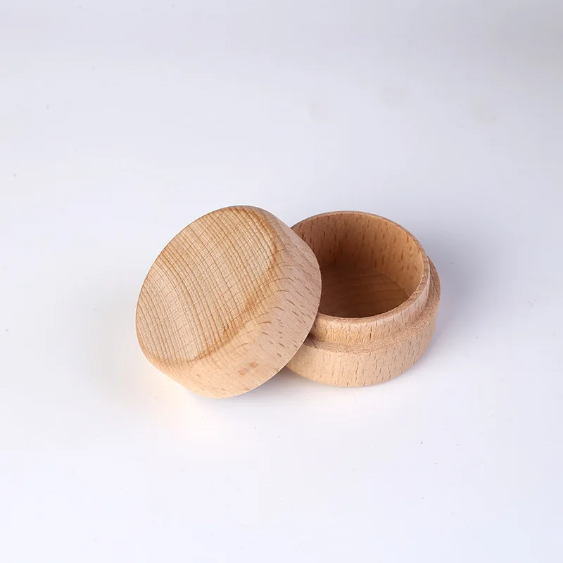Custom Personalised Name Engraved Baby Tooth Beech Box Keepsake Teeth Umbilical Curl Hair Wooded Collect Box Infant Shower Gift