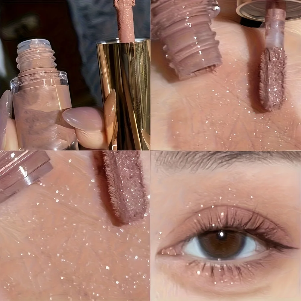 

Жидкие тени для век Shimmering Earth & Gold — матовые/микротриммерные/блестящие, одинарные, долговечные
