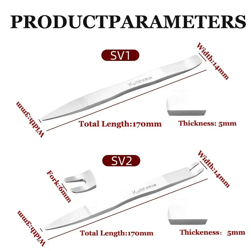 

1/4 шт., кнопка дверной панели автомобиля из нержавеющей стали, приборная доска, подставка, бар, лом, инструменты для ручного ремонта, аксессуары для BMW Audi Honda