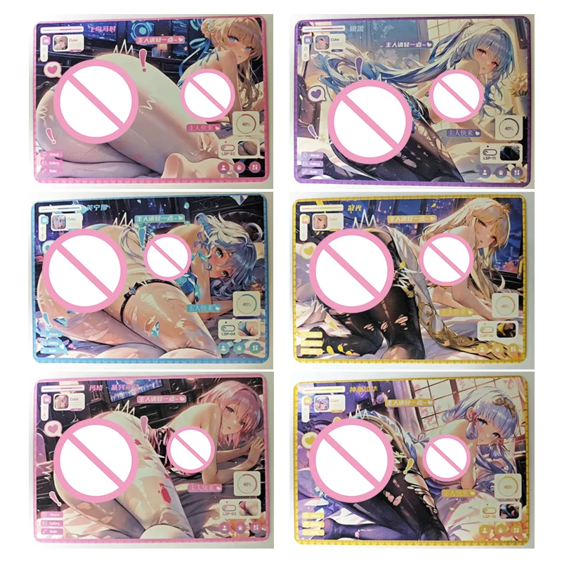 

Goddess Story Mo on the flowers LSP card Furina Ganyu Yelan Raiden Shogun Ningguang boy Toy collection Birthday Christmas gifts