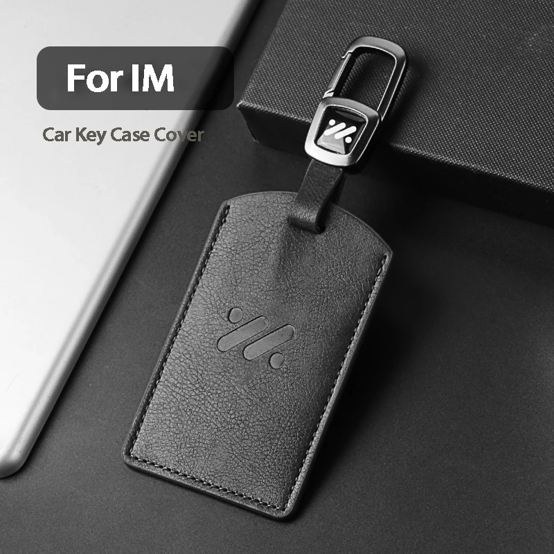 

Car NFC Key Case Cover For IM LS7 L7pro LS6 Remote Leather Car Key Bag Key Card Kit Protector