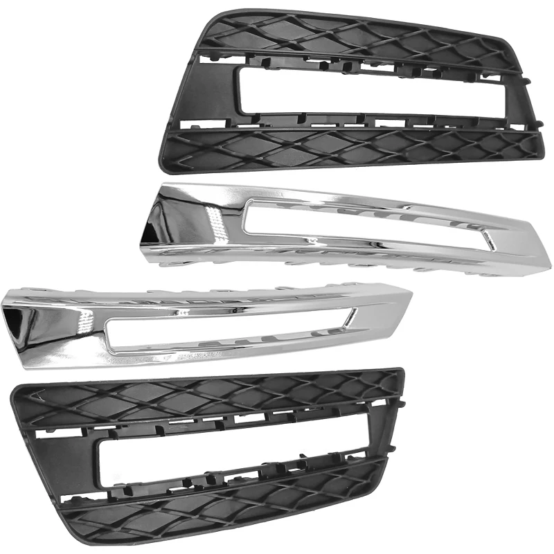 A1668845322 A1668845422 A1668843722 A1668844422 for Mercedes Benz GL450 Fog Lmap Cover Bumper Trim Strips 1668843722 1668844422