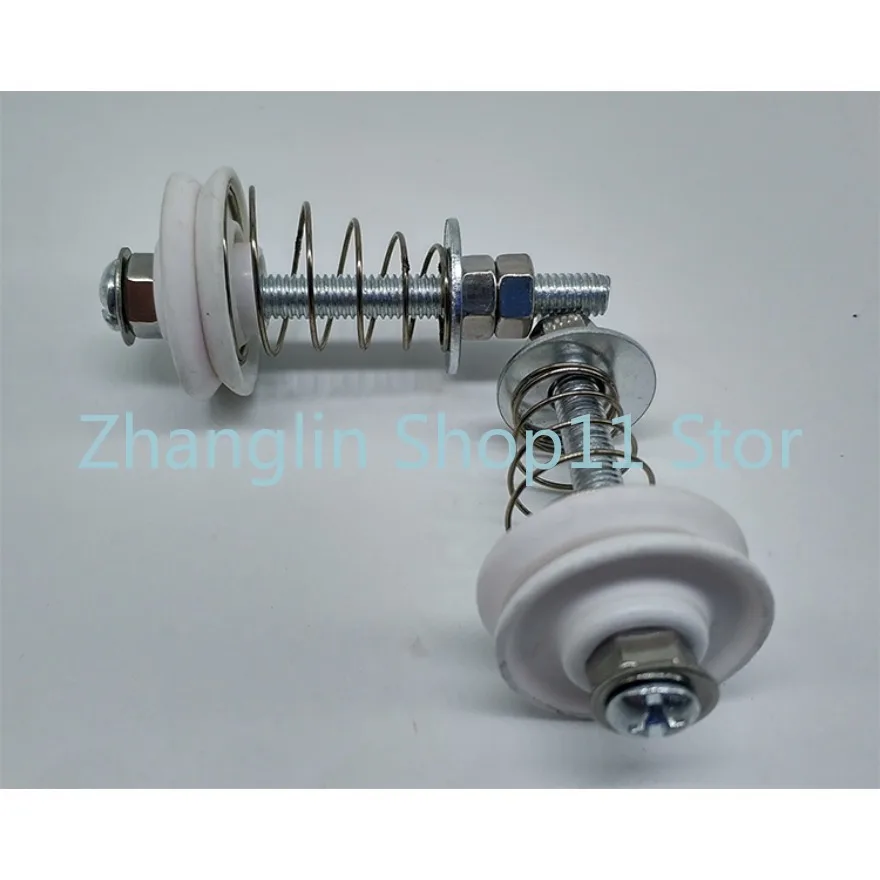 Textile Machine Yarn Wire Guide Thread Tension Assembly Winding Machine,ceramics Thread Clamp, Wire Guide Spring Wire Crimper