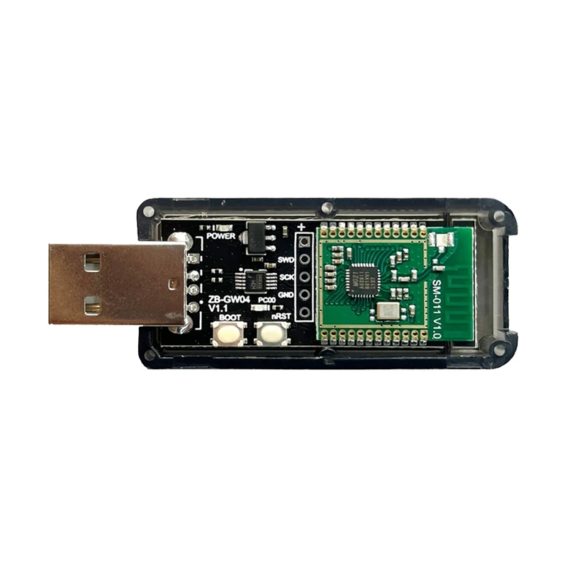 1 шт. Zigbee 3,0 Labs Mini EFR32MG21, шлюз с открытым исходным кодом, USB-ключ, чиповый модуль, кремниевый универсальный домашний помощник ZHA NCP