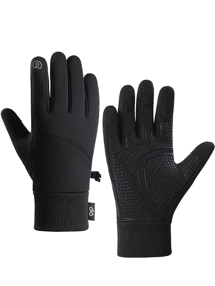AliExpress GTUBIKE Autumn Winter Warm Windproof Waterproof Touch Screen Gloves for Men Women Fishing Running Cycling Skiing Cold Gloves