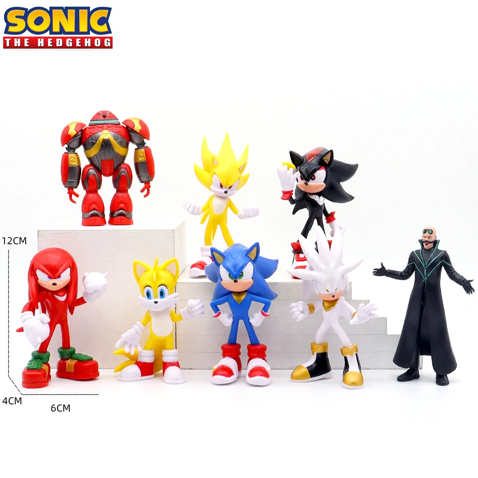 Figurines Rick Kasgehog Shadow Tail en PVC pour enfants, poupées modèles, jouets animaux, film et télévision, savoir à chaud, 8 styles