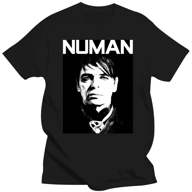 Gary NUMAN NOW T-Shirt (Tubeway Army) Standard/Skinny Fit High Quality: NEW Men Women Unisex New Fashion Tshirt