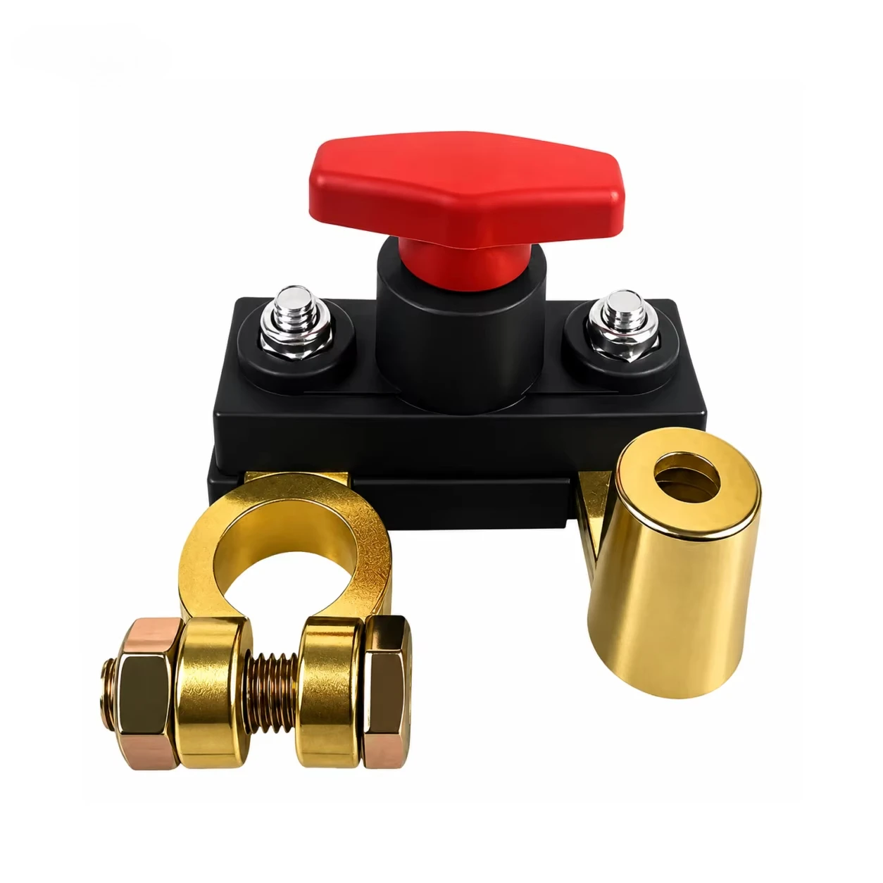 Car Battery Disconnect Isolator Switch 12V 24V Manual Cut Off Switchfor Truck Excavator Farm Vehicle Auto Modification
