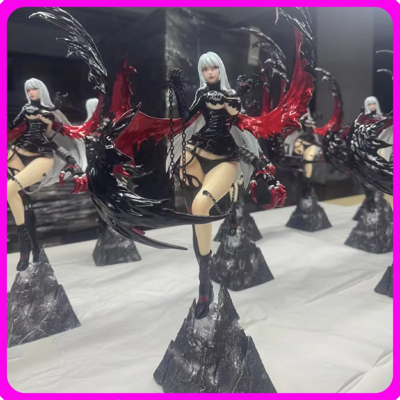 

32cm Digimon Ladydevimon Standing Pose Anime Figure Model Statue Collection Desktop Decoration Ornament Toy Gift For Fans Gift
