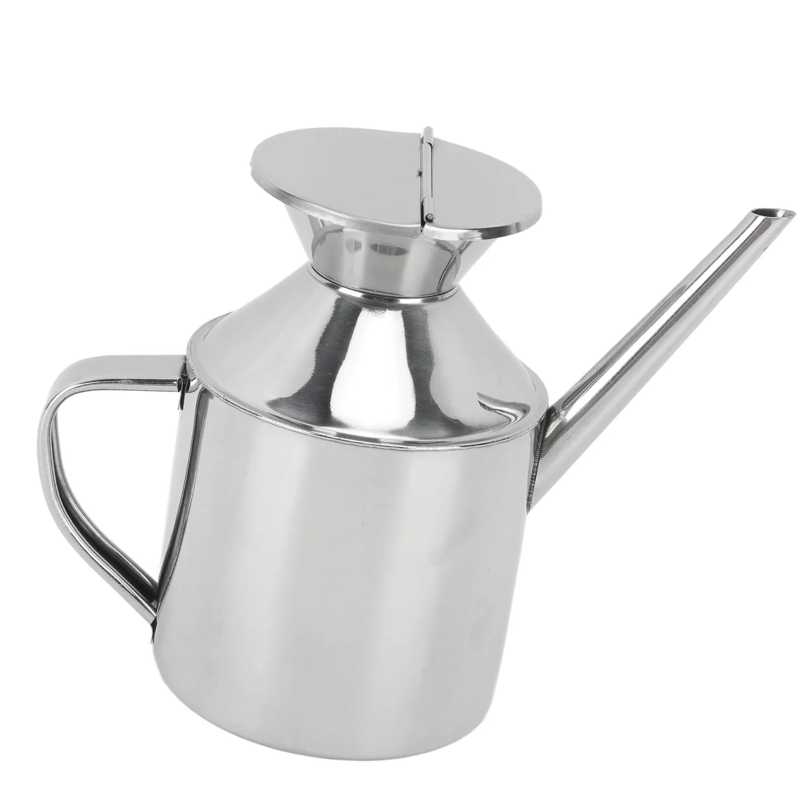 

E5 Stainless Steel Oil Can Kitchen Tool Gadget Oil Container Oil Dispenser Bottle for Soy Sauce Vinegar Cooking Wine With Handle