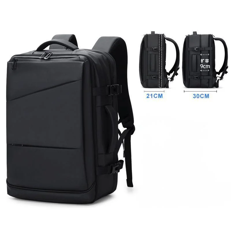 

Business Backpack Travel Backpack Men Outdoor Hiking Bag Large Capacity 17.3" Laptop USB Bag Expandable Fashion Backpack Male