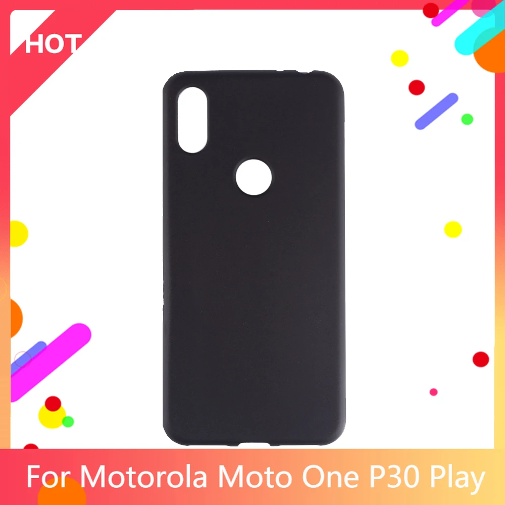 Moto One P30 Play Case Matte Soft Silicone TPU Back Cover For Motorola Moto One P30 Play Phone Case Slim shockproof