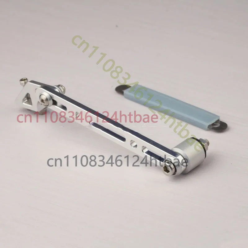 FOR 6061 Aluminum Adjustable Exhaust Pipe Support Bracket Silver RC Boat Replacement Accessories