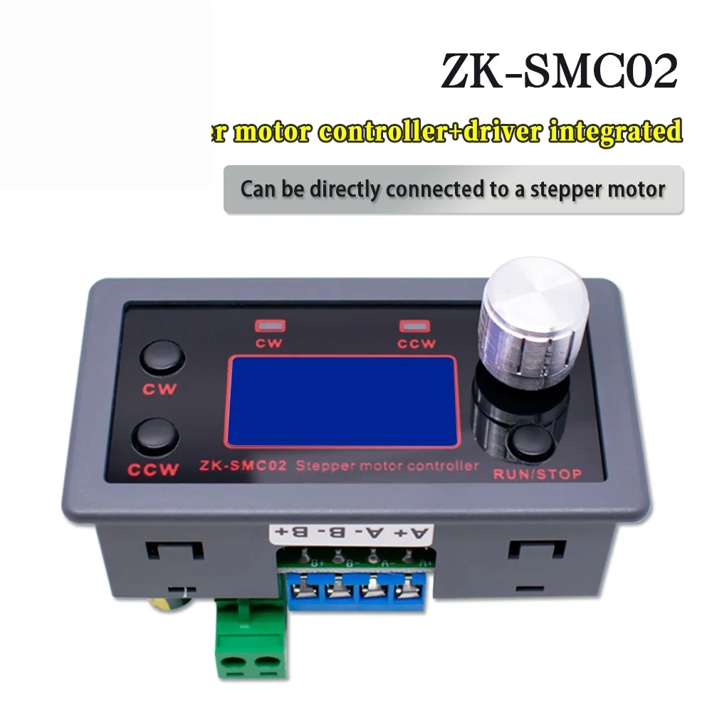 Unidad  ZK-SMC02 integrada 42 57 motor paso a paso controlador  control  avance y retroceso ángulo pulso velocidad PLC comunicac
