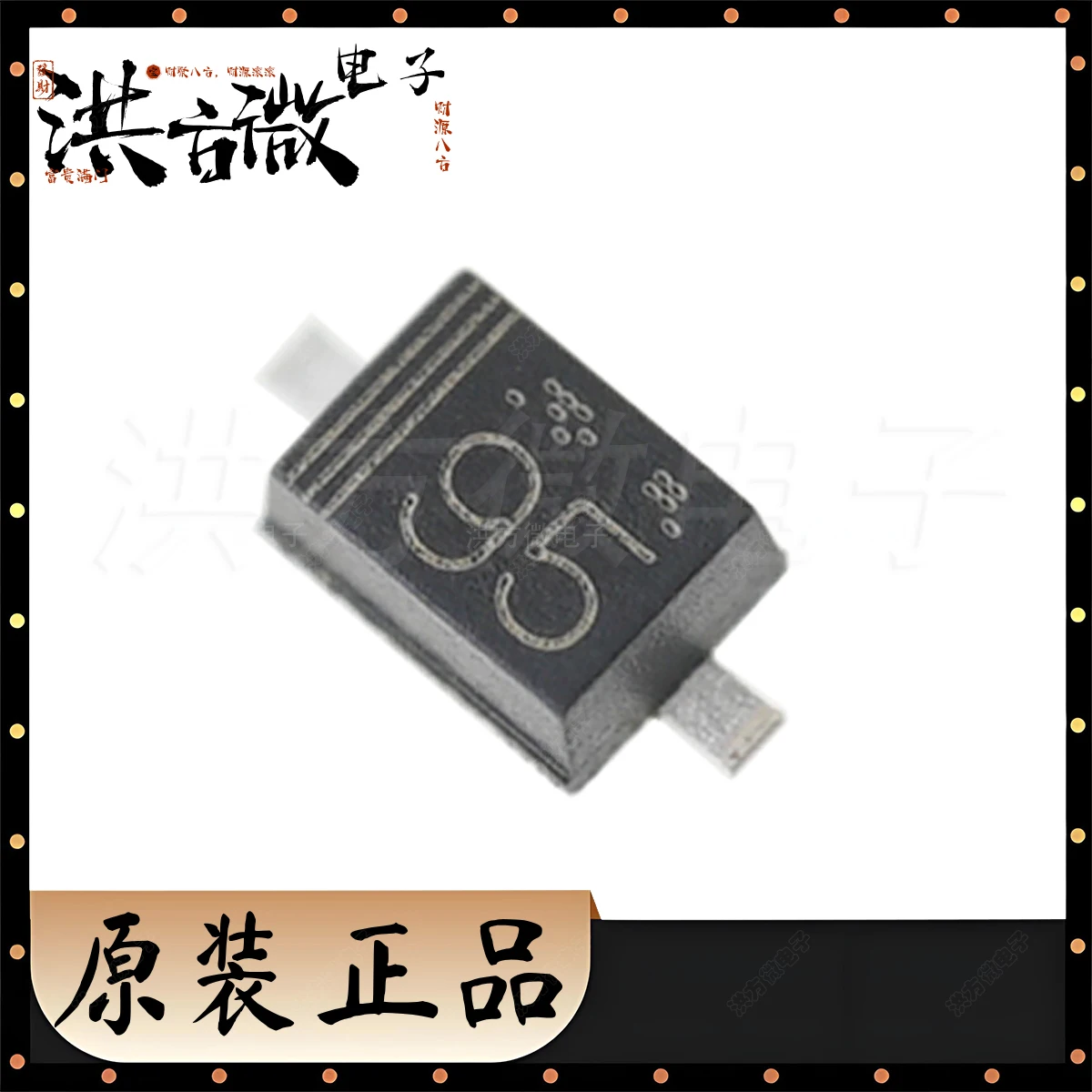 UDZVTE-1724B 마킹 95 새 정품 전압 조정기 다이오드 독립형 24V 100nA@19V SOD-323FL SC90A 24V 200MW UMD2 다이오드 제너