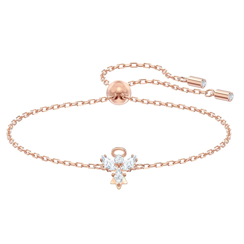 

Браслет Crystal Star из розового золота - сверкающее украшение для повседневного ношения