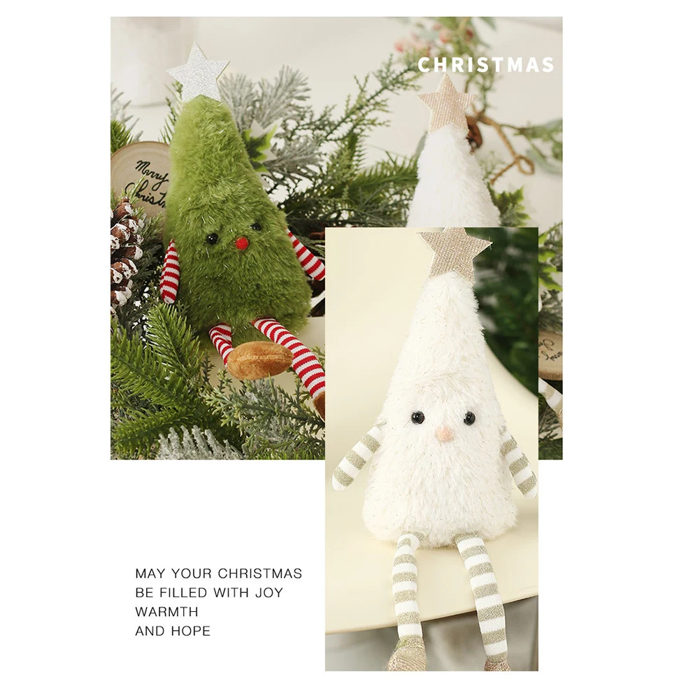 Christmas Tree Decoration Christmas Decoration Doll Great Companion For Adults Great Companion For Children Plush Cloth Material