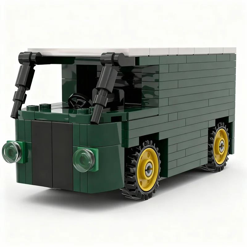 215 peças MOC City Champions Citroen TUB Blocos de Montar de Construção, Brinquedos de Montagem, Presentes de Natal, Ideia DIY, Tijolo Educacional