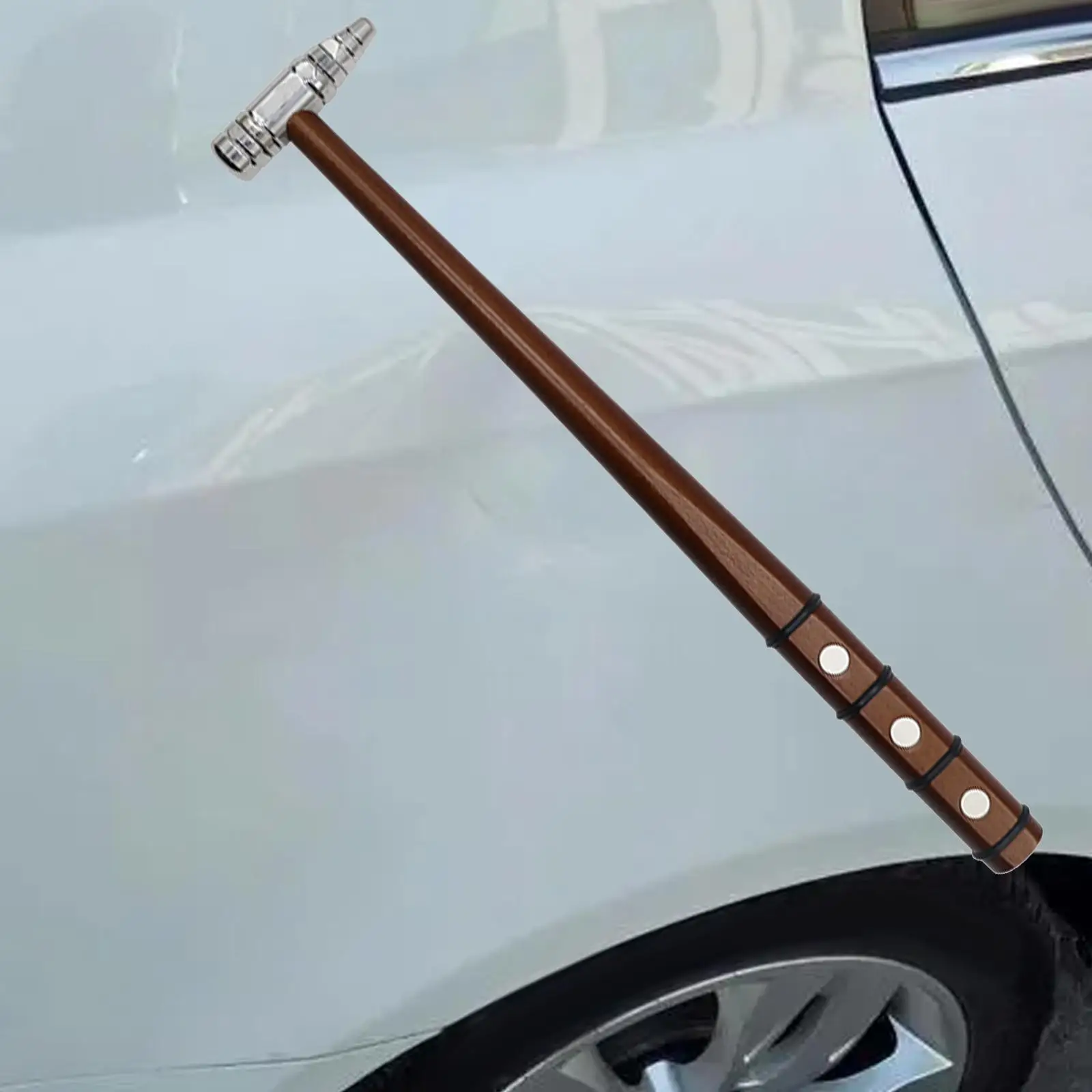 

Car Dents Repair Tool Hammer Shaping Hammer Wooden Handle Portable Universal