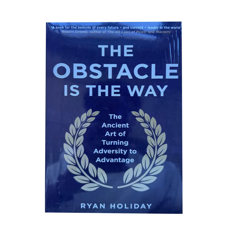 

The Obstacle Is The Way The Ancient Art of Turning Adversity To Advantage By Ryan Holiday in English Paper Book