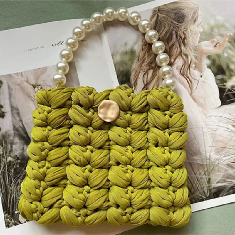 Charms Bag Accessories Purse DIY Handbag Extended chain Bag Strap for Cross-Body Hanging Chain Pearl Bag Chain