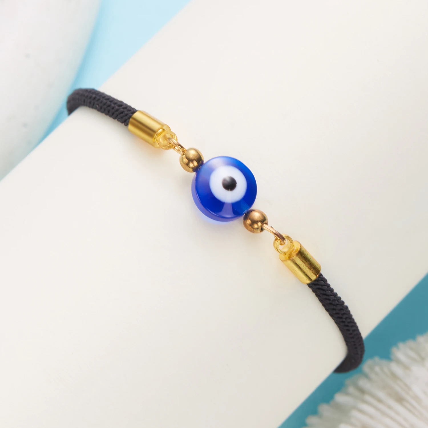 Mode Türkischen Stil Blau Bösen blick Armband Für Frauen Männer Glück Rotes Seil Handarbeit Gewebt Armband Freundschaft Schmuck Geschenke – Detail 16