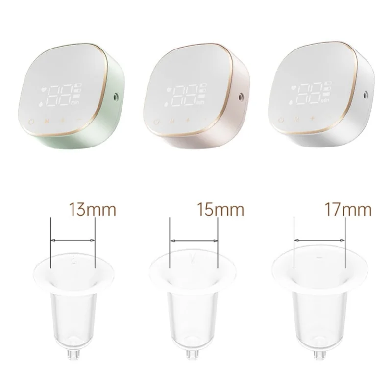 Electric Nipple Corrector 9 Level Adjustable Inverted Corrector Rechargeable Flat Short Nipple Puller with 6 Covers for Women