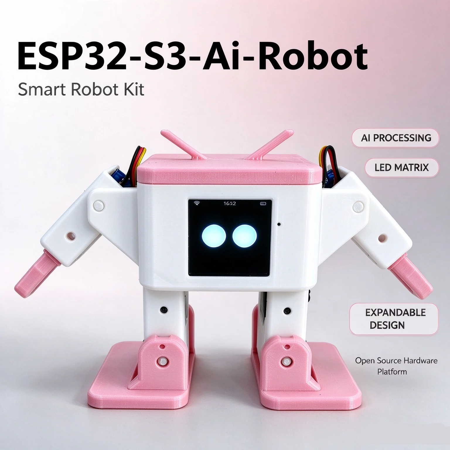 Esp32 S3 - Nuovo Robot da Scrivania Intelligente AI